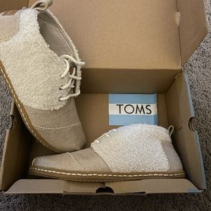 Toms Faux Shearling booties